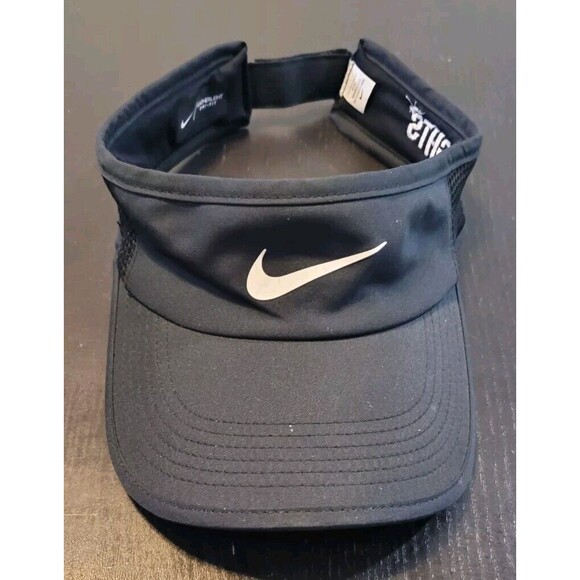 UCF Knights Nike Featherlight Aerobill Dri-Fit Visor Black Tennis Golf - Picture 1 of 5